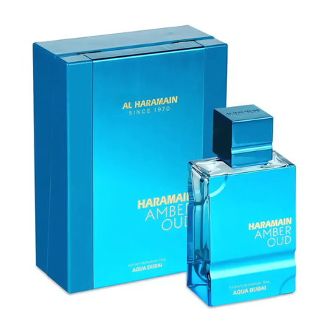 Perfume Amber Oud Aqua Dubai Al Haramin EDP Unisex 100 ml-0