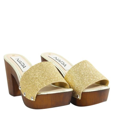 Zueco Faja Glitter Oro-0
