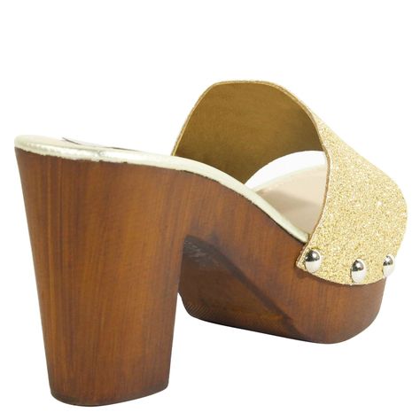 Zueco Faja Glitter Oro-3