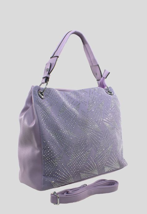 Cartera Lurex Frontal Lila-1