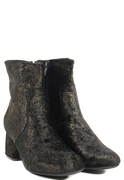 Botin Terciopelo Ponseado-1