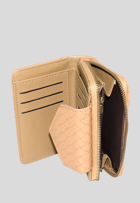 Billetera mediana full petate Taupe-3