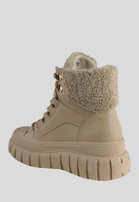 Botin Mujer Detalles Chiporro Khaki-2