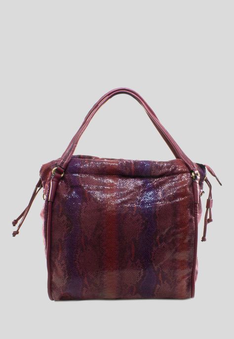 Cartera Grande Piton Burdeo-0