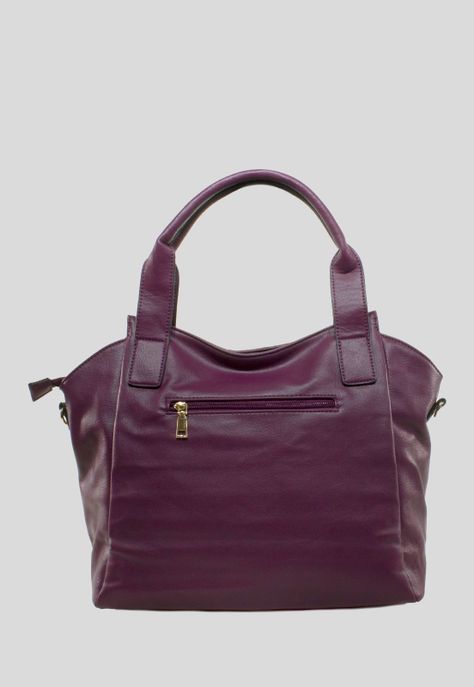Cartera Franjas Acolchadas Morado-2