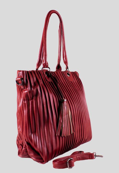 Cartera Full Pliegues Burdeo-1