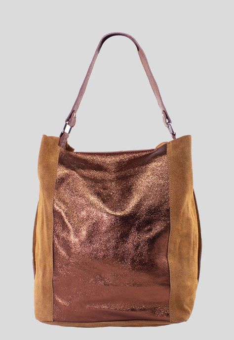 Cartera Reno Frontis Metal Tostado-0