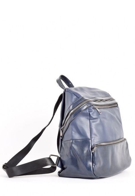 Mochila Bolsillo Alargado Azul-1