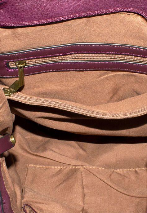 Cartera Grande 2 Cierres Morado-3