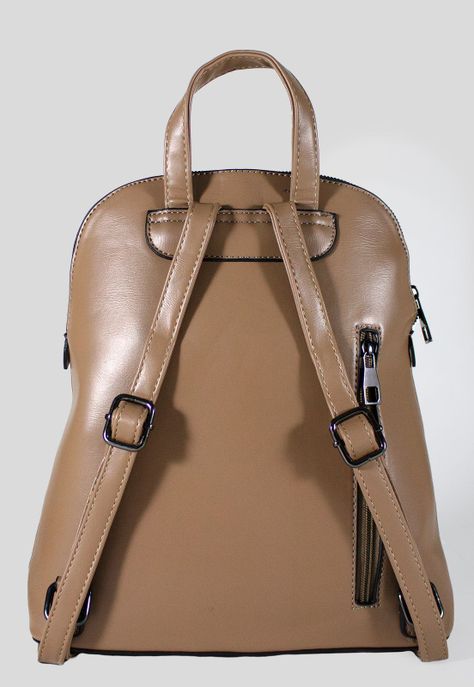 Mochila Bolsillo Acolchada Khaki-2