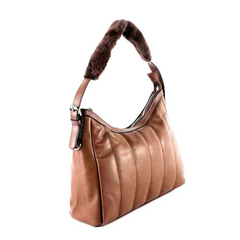 Cartera Ecocuero Cierre 460 Mujer Cafe Mailea-1