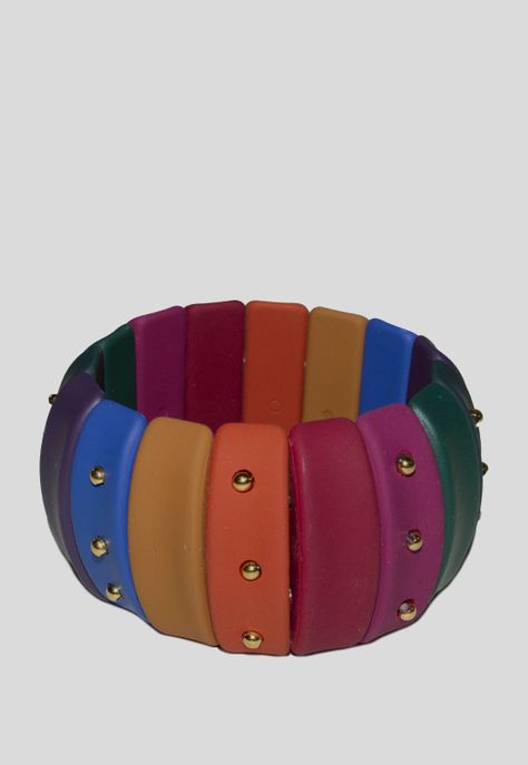 Pulsera franjas color Multicolor-0