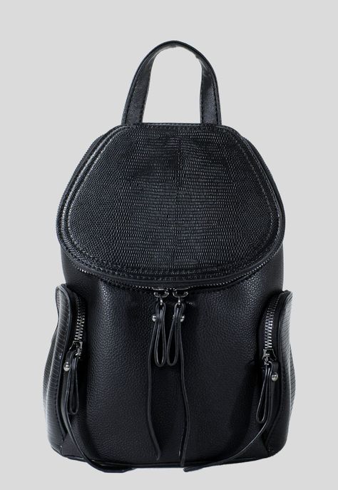 Mochila Rigida Chica Negro-0