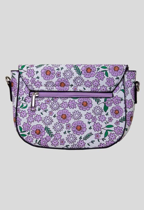 Bandolera full flores Lila-2