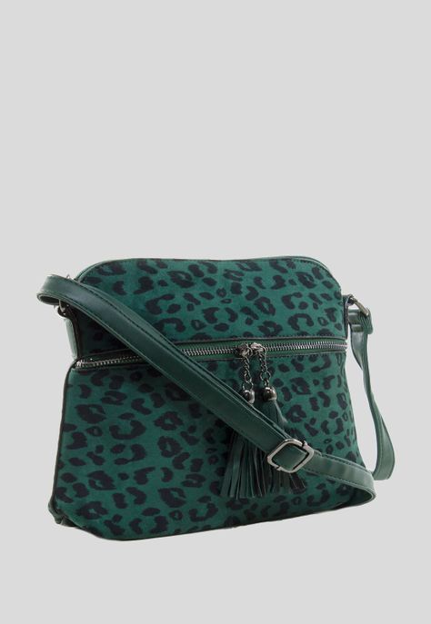Bandolera Mediana Leo Verde-1