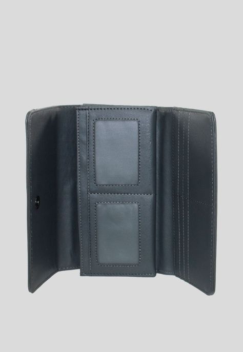 Billetera grande tapa piton Gris-3