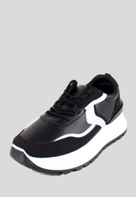 Zapatilla Soporte Trasero Negro-1