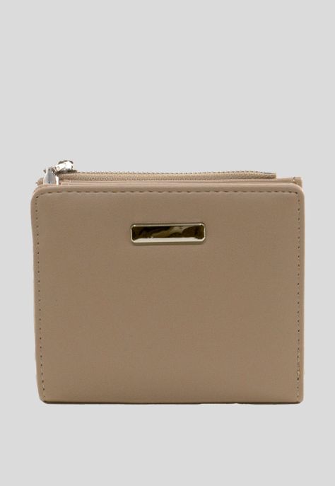 Billetera chica placa externa Khaki-0