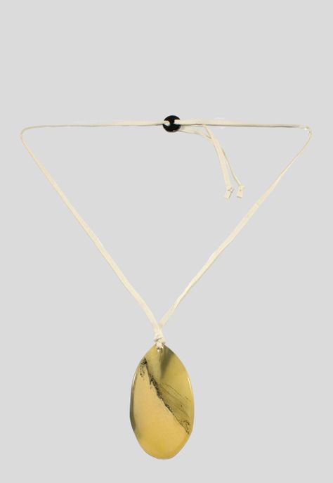 Collar Acrilico Gota Beige-0