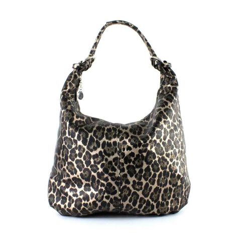 Cartera de Cuero Brillo 761 Mujer Leopardo Bronce Mailea-0