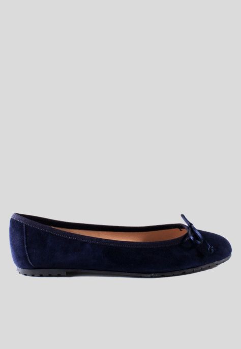 Ballerina Reno Simple Azul-1