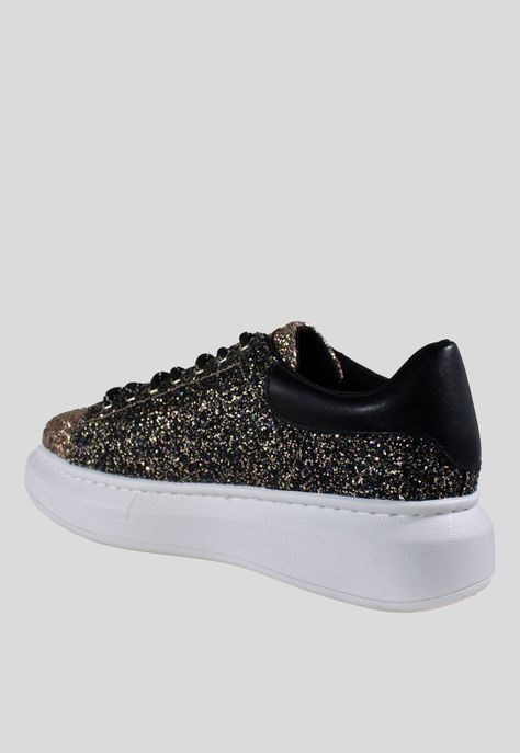 Zapatilla 2 Colores Puntos Negro-2