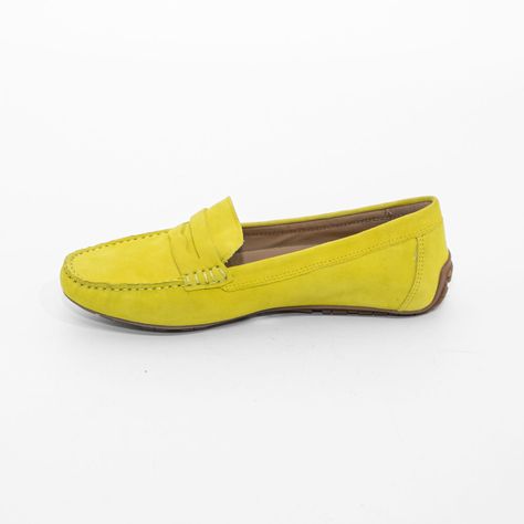 Zapato Mocasin Reno Amarillo Mailea-2
