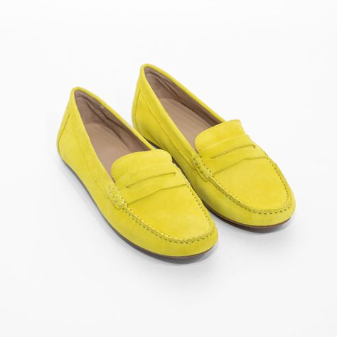 Zapato Mocasin Reno Amarillo Mailea-3