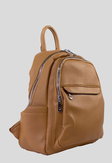 Mochila  Chapeta Frontal Tostado-1
