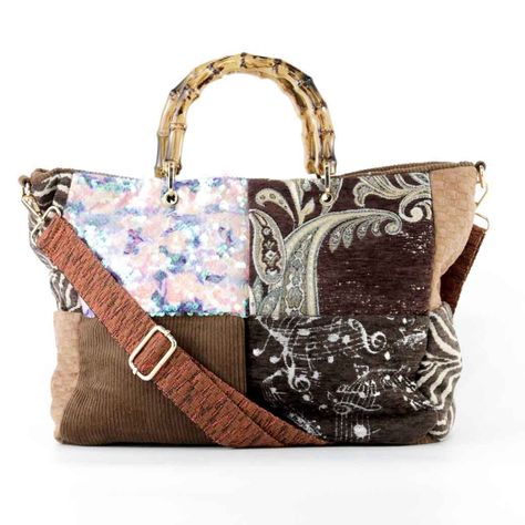 Cartera Cotele Manilla Bambu 007 Mujer Moro Mailea-0