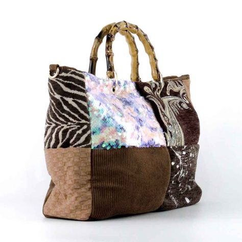 Cartera Cotele Manilla Bambu 007 Mujer Moro Mailea-1