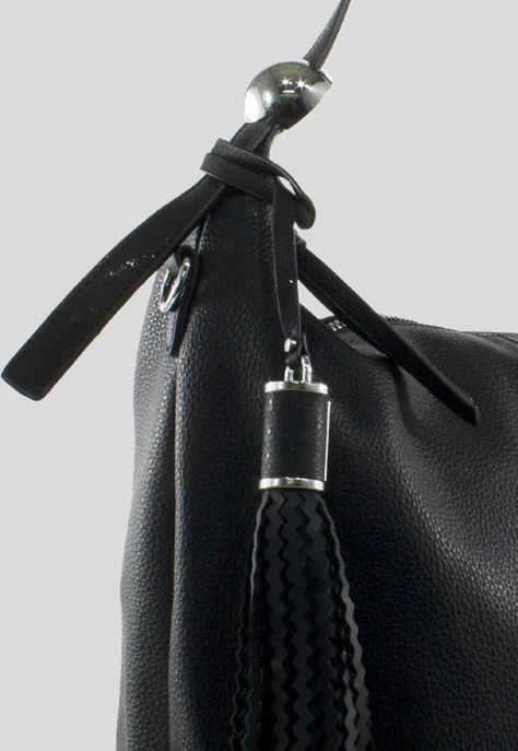 Cartera Bote  Casquete Negro-3