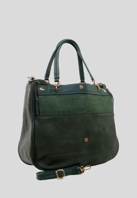 Cartera Grande Plegable Verde-1