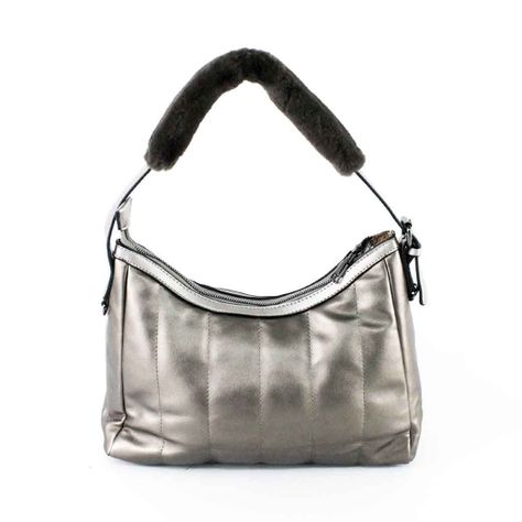Cartera Ecocuero Cierre 460 Mujer Bronce Mailea-2