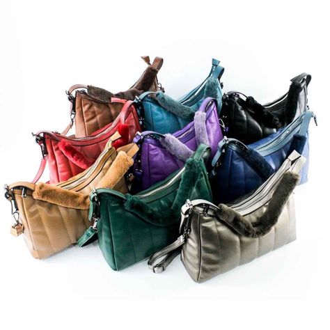 Cartera Ecocuero Cierre 460 Mujer Bronce Mailea-7