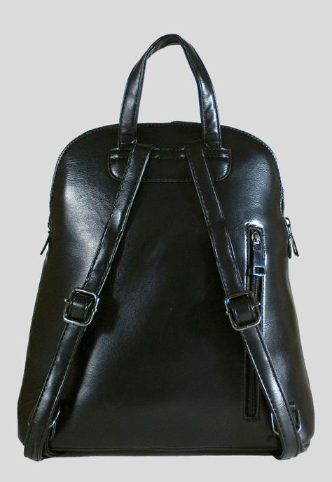 Mochila Bolsillo Acolchada Negro-2