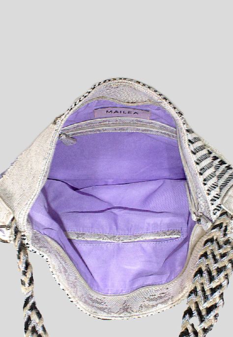 Cartera Patch Cuadrados Lila-3