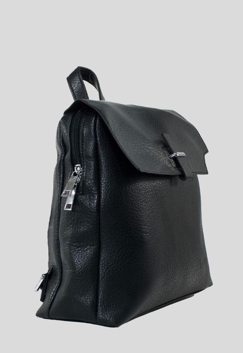 Mochila Pasador Metal Negro-1