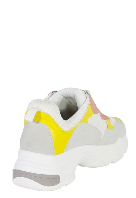 Zapatilla 3 Colores Rosado-2
