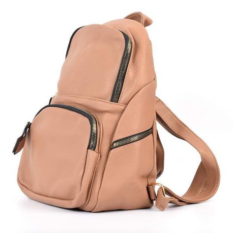 Mochila Bolsillo Rectangular Khaki-4