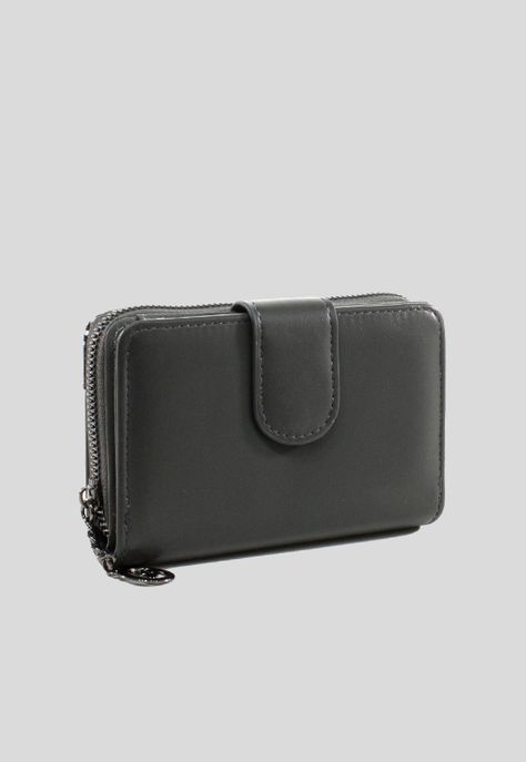 Billetera mediana franja piton Gris-1
