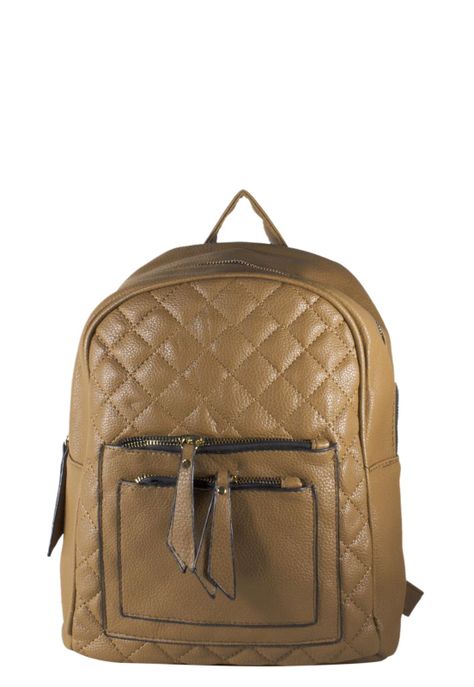 Mochila Acolchada Khaki-0