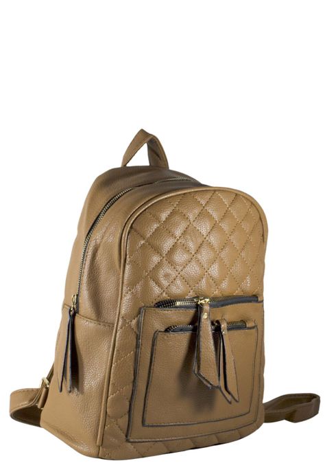 Mochila Acolchada Khaki-1