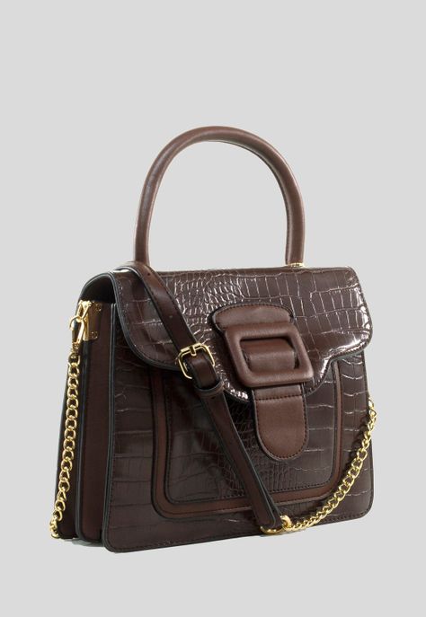 Cartera Mediana Rigida Coco Café-1