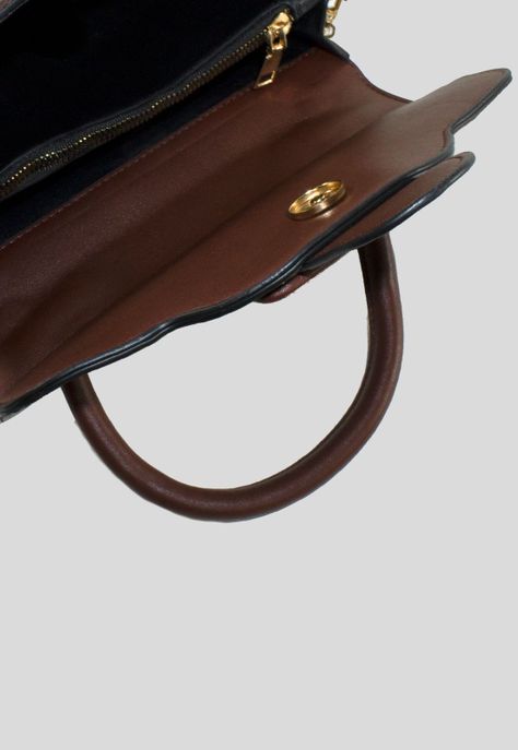 Cartera Mediana Rigida Coco Café-3
