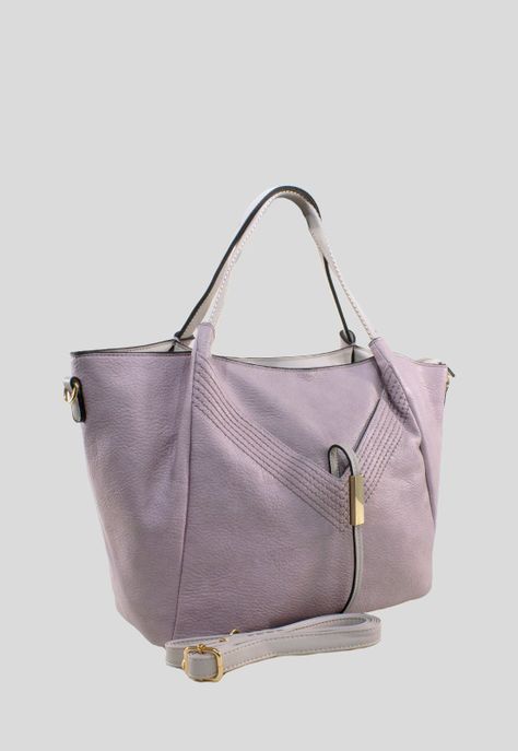 Cartera Con Lazo Y Placa Lila-1