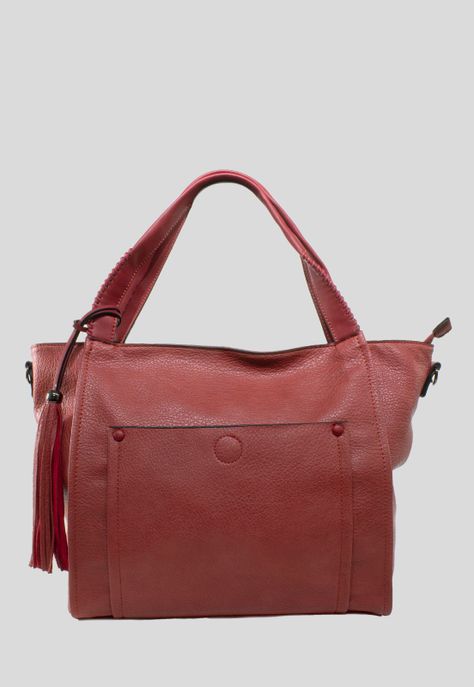 Cartera  Bolsillo Y Boton Coral-0