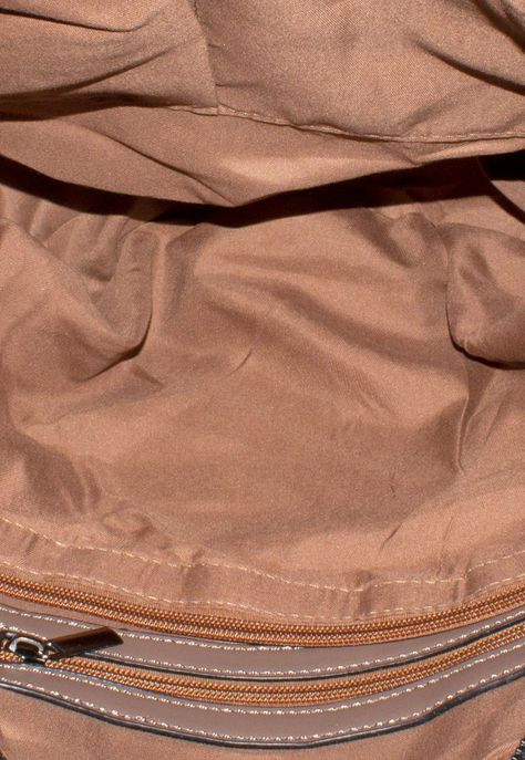 Cartera Grande Franjas Khaki-3