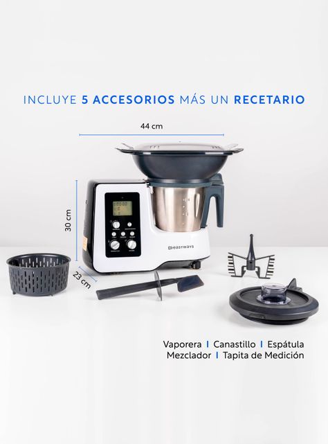 Robot de Cocina Kitchen Pro 2 L EasyWays-3