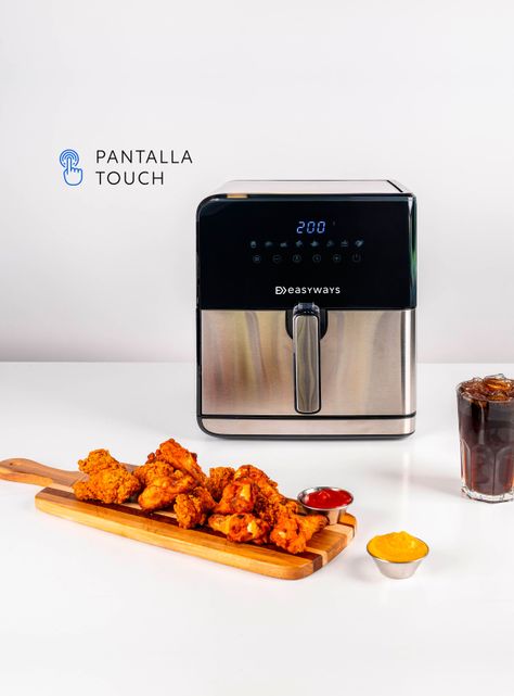Freidora de Aire Air Fryer XL 6,2L EasyWays-2